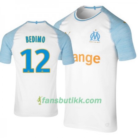 Fotballdrakt Olympique de Marseille Bedimo 12 Hjemmetrøye 2018-2019 Kortermet